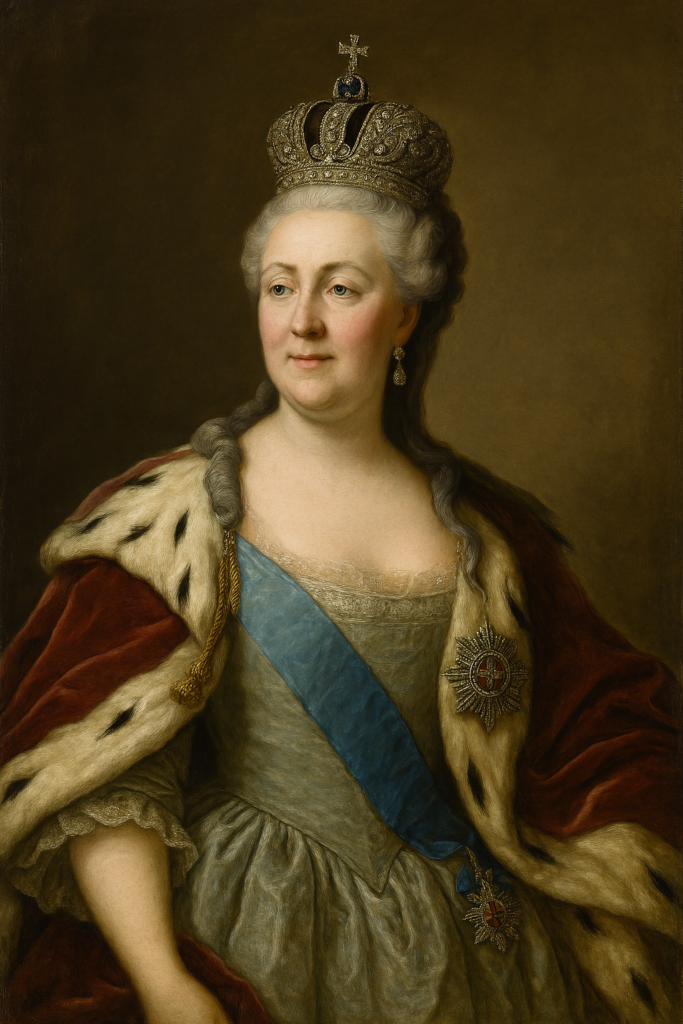 AI-generated image of Catherine the Great